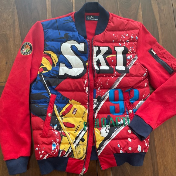Colorful mens Ski Jacket - Picture 1 of 3